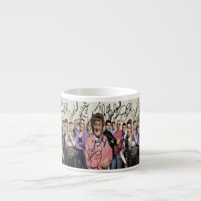 Tasse Expresso mme browns boys signed (Devant)