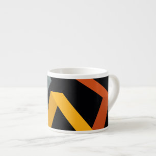 Tasse Expresso Mode graphique urbain, dynamique, moderne et dynam