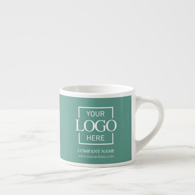 Tasse Expresso Modern Simple Personalized Company Branding Logo (Droite)
