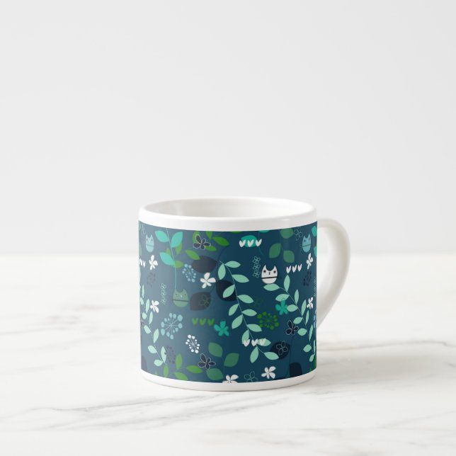 Tasse Expresso motif 2 (Devant droit)