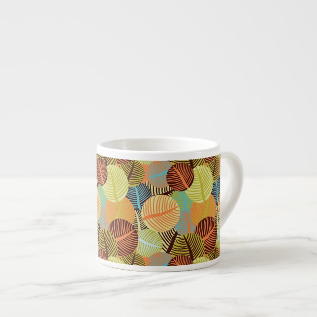 Tasse Expresso Motif abstrait (Devant droit)