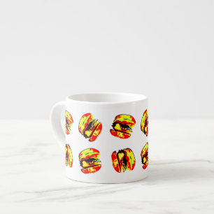 Tasse Expresso Motif Burger