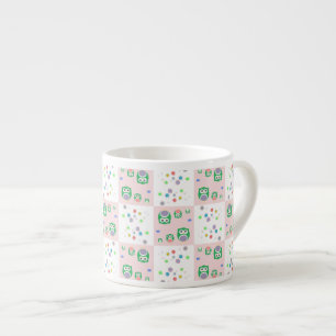 Tasse Expresso Motif coloré de hibou pour des enfants