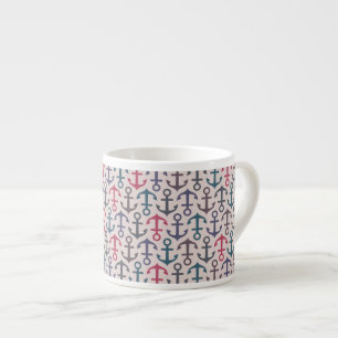 Tasse Expresso Motif d'Ancre
