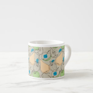 Tasse Expresso Motif de fruits