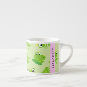 Tasse Expresso Motif de grenouille, Grenouille verte, Prince de g