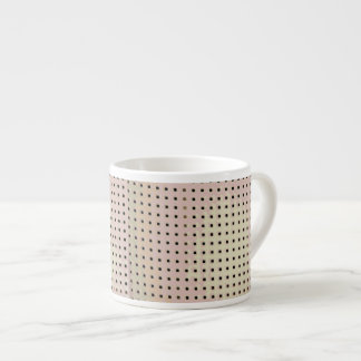Tasse Expresso Motif de grille à partir d'une chaise