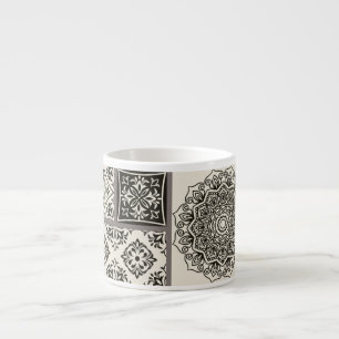 Tasse Expresso Motif de tuile islamique Majolica