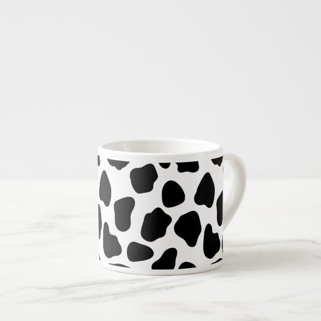 Tasse Expresso Motif de vache (Devant droit)