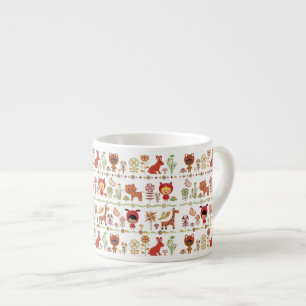 Tasse Expresso Motif d'enfant et d'animaux