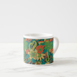Tasse Expresso Motif floral d'été