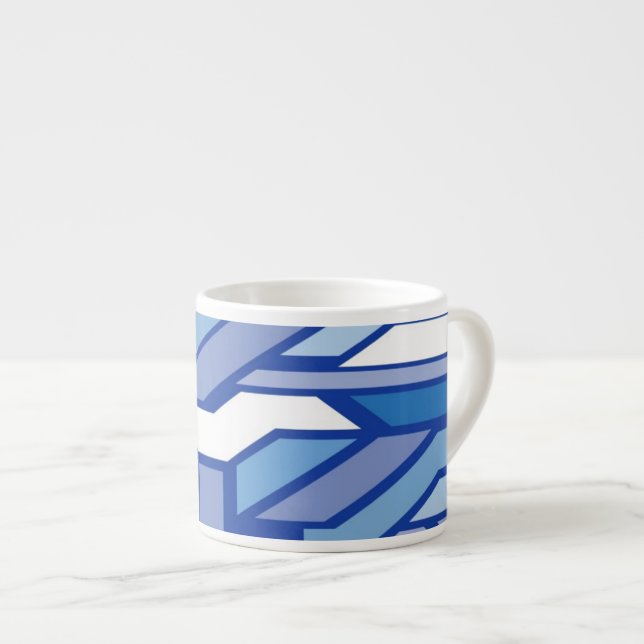 Tasse Expresso Motif géométrique 2 (Devant droit)