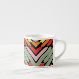Tasse Expresso Motif multicolore du Sud-Ouest
