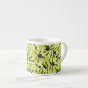 Tasse Expresso Motif olive