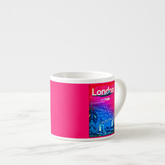 Tasse Expresso Mug-Vintage voyage-Londres
