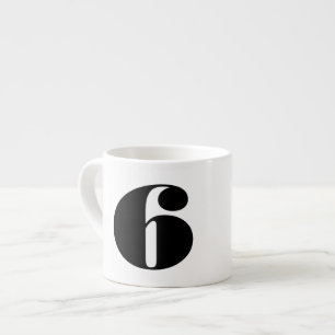 Tasse Expresso Numéro six