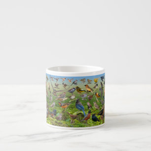 Tasse Expresso Oiseaux Jardins de l'Ouest