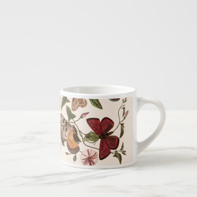 Tasse Expresso Papillon et papillon de Paul Gervais (Droite)