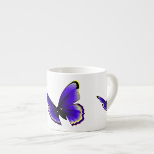 Tasse Expresso Papillon pourpre