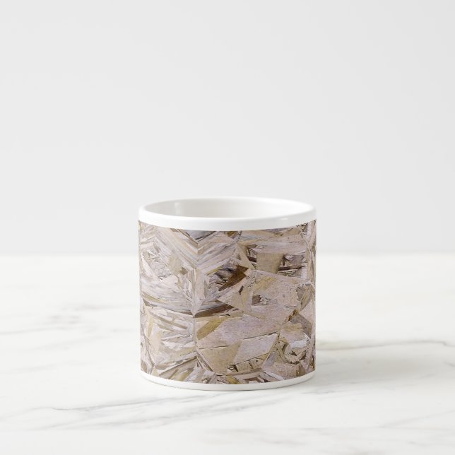 Tasse Expresso Paramètre OSB Construction Plywood Impression (Devant)