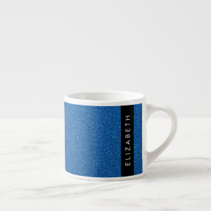 Tasse Expresso Parties scintillant bleue, Arrière - plan Parties 