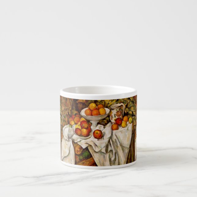 Tasse Expresso Paul Cezanne Pomples Oranges Impressionnisme (Devant)