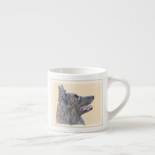 Tasse Expresso Peinture belge Tervuren - Cute Original Chien Art