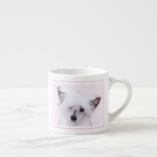 Tasse Expresso Peinture chinoise en poudre - Art Chien