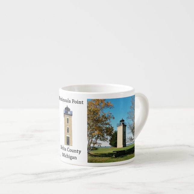 Tasse Expresso Peninsula Point Lighthouse espresso mule (Devant droit)