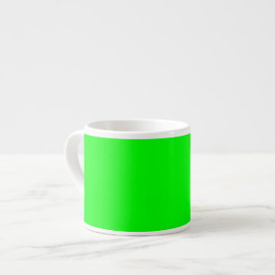 Tasse Expresso Personnaliser couleur néon vert