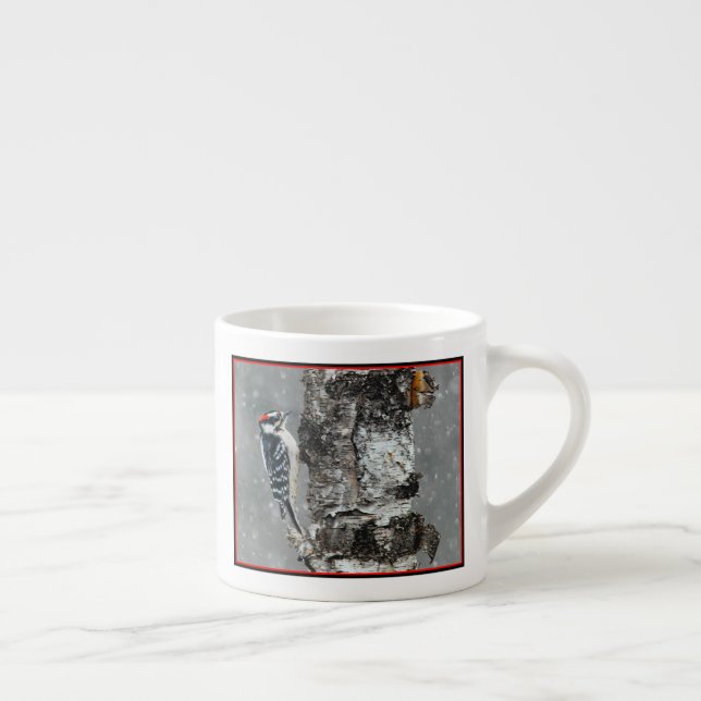 Tasse Expresso Pic Downy en neige - Photo originale (Droite)