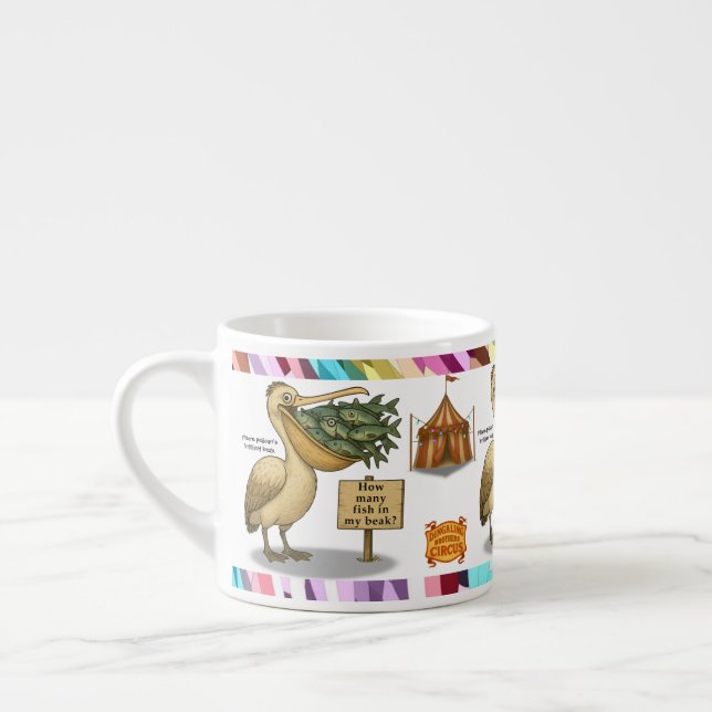 Tasse Expresso Pierre pelican's brilliant beak (Gauche)