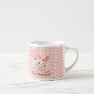 Tasse Expresso Pink Bunny Balloon