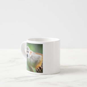 Tasse Expresso Plan rapproché d'un singe-écureuil commun