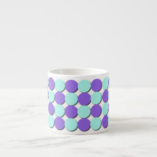 Tasse Expresso Pois Aqua & Blue