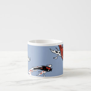 Tasse Expresso Poisson de Koi