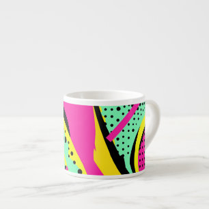 Tasse Expresso Pop Art Vibrant