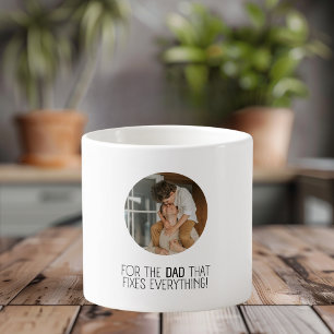 Tasse Expresso Pour le père qui répare tout"
