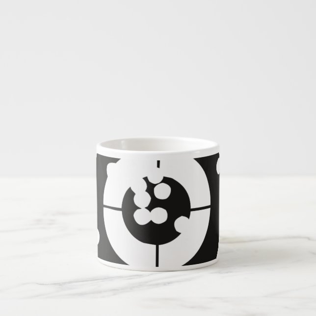 Tasse Expresso Pratique en matière de cible (Devant)