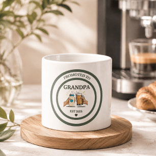 Tasse Expresso Promu Grand-père en 2025