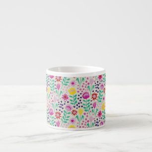 Tasse Expresso Protea Floral Block Imprimer Lampes Millefleur