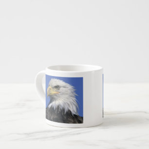 Tasse Expresso Pygargue à tête blanche, (Haliaeetus leucocephalus