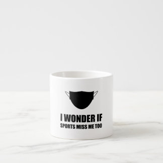Tasse Expresso Quarantine Covid Sports me manque aussi