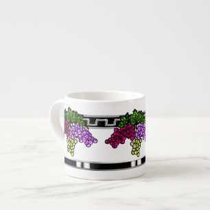 Tasse Expresso Raisins Art Déco (6oz. Boug expresso)