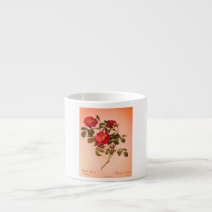 TASSE EXPRESSO REDOUTEZ ESPRESSO BOUE EN COULEUR D'EAU ROSE FRANÇ