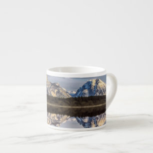 Tasse Expresso Réflexion de l'Alaska