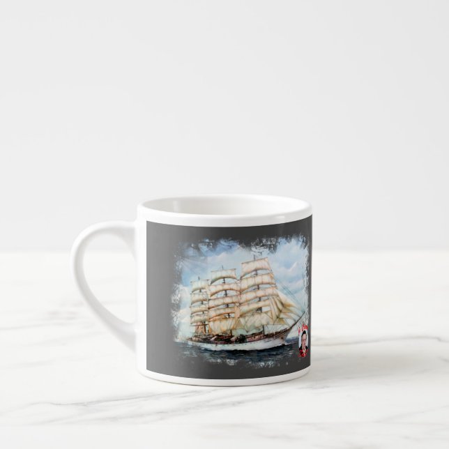 Tasse Expresso Régate Cutty Sark (Gauche)