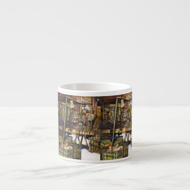 Tasse Expresso Rend la créativité plus éclatante (Devant)