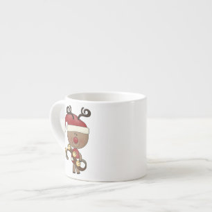 Tasse Expresso Renne de Rudy avec Bells