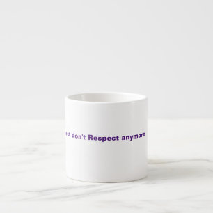 Tasse Expresso Respect